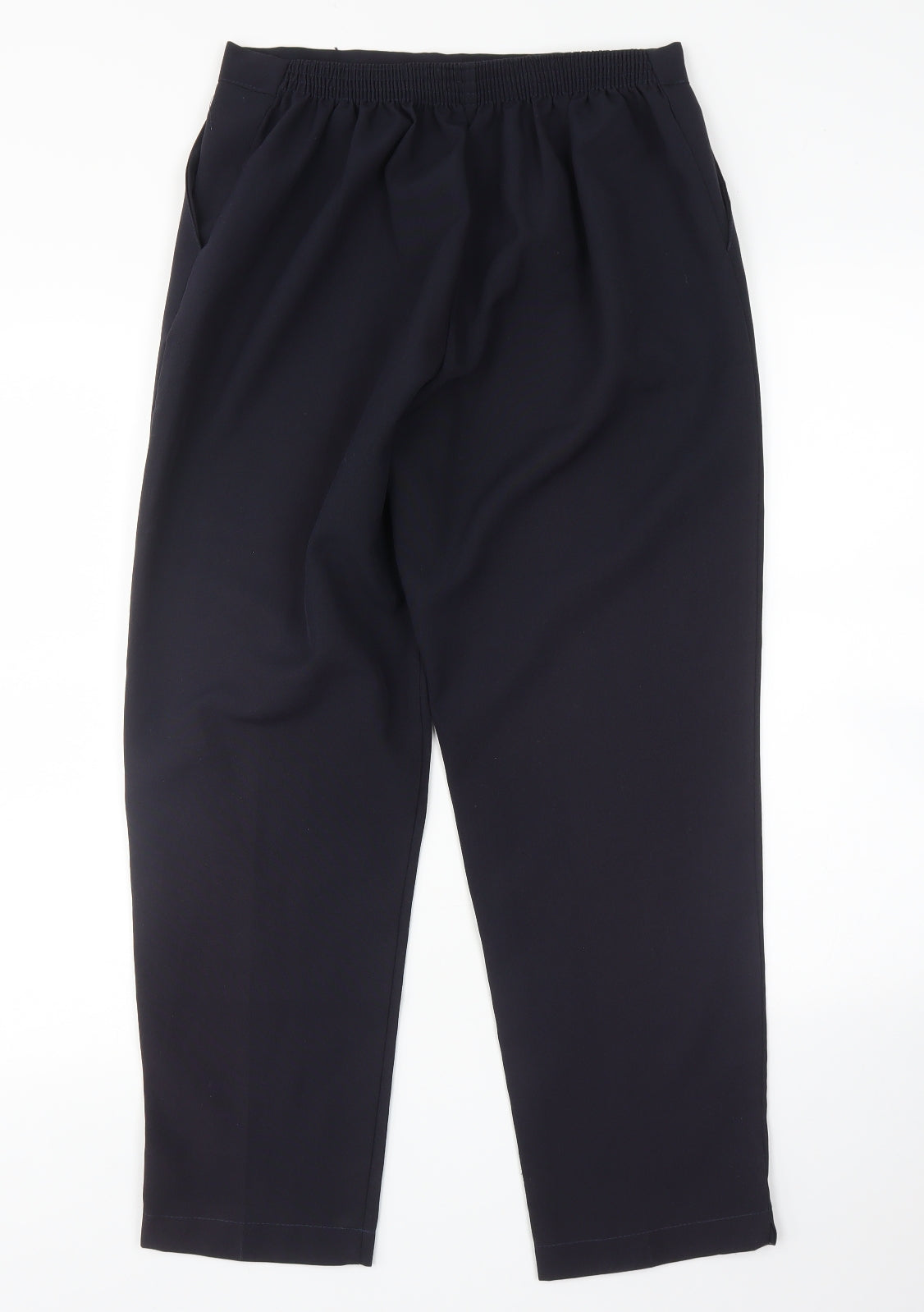 Womens UK Size 14 Preworn Regular Fit  Blue Trousers