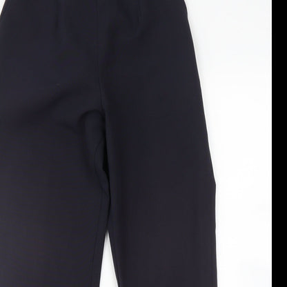 Womens UK Size 14 Preworn Regular Fit  Blue Trousers