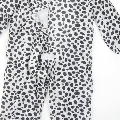 Preworn  Girls Multicoloured Animal Print  Coverall One-Piece Size 3 Years  - Fancy Dress