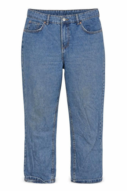 Womens UK Size 14 Denim Co Regular Fit Straight Blue Jeans