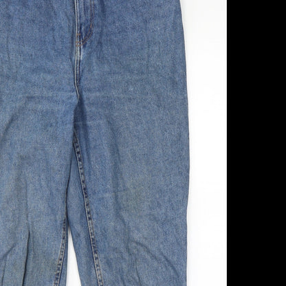Denim Co Womens Blue   Straight Jeans Size 14 L27 in