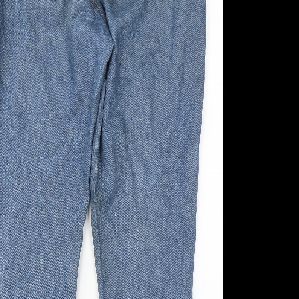 Denim Co Womens Blue   Straight Jeans Size 14 L27 in