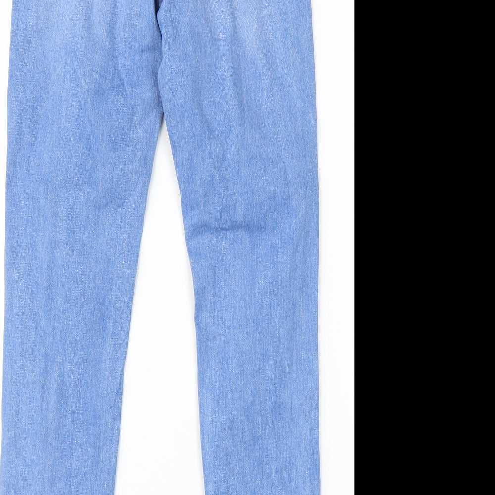 Denim Co Womens Blue   Skinny Jeans Size 10 L27 in