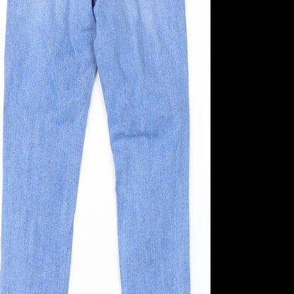 Denim Co Womens Blue   Skinny Jeans Size 10 L27 in