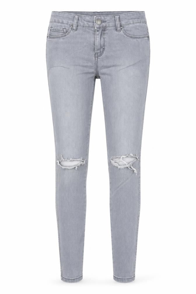 Next Womens Grey   Skinny Jeans Size 8 L26 in