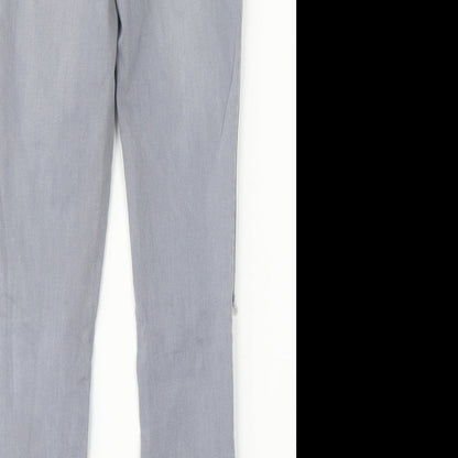 NEXT Womens Grey   Skinny Jeans Size 8 L26 in
