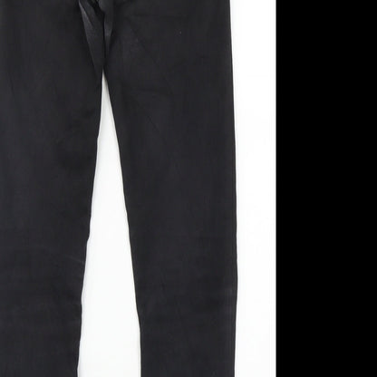 Pull&Bear Womens Black   Skinny Jeans Size 6 L25 in