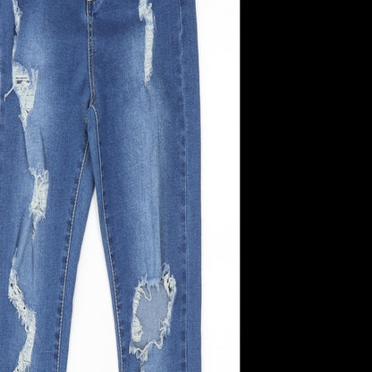 SheIn Womens Blue   Skinny Jeans Size XS L27 in