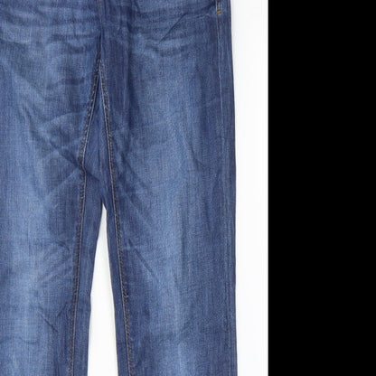 EDC Womens Blue   Straight Jeans Size 30 in L30 in