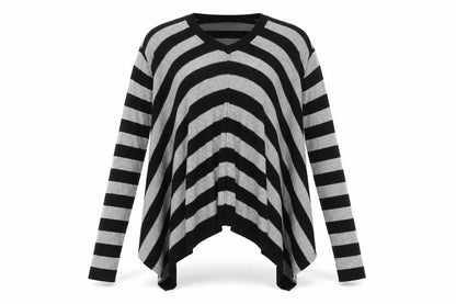 Sweet Romeo Womens Multicoloured Striped  Pullover Jumper Size S