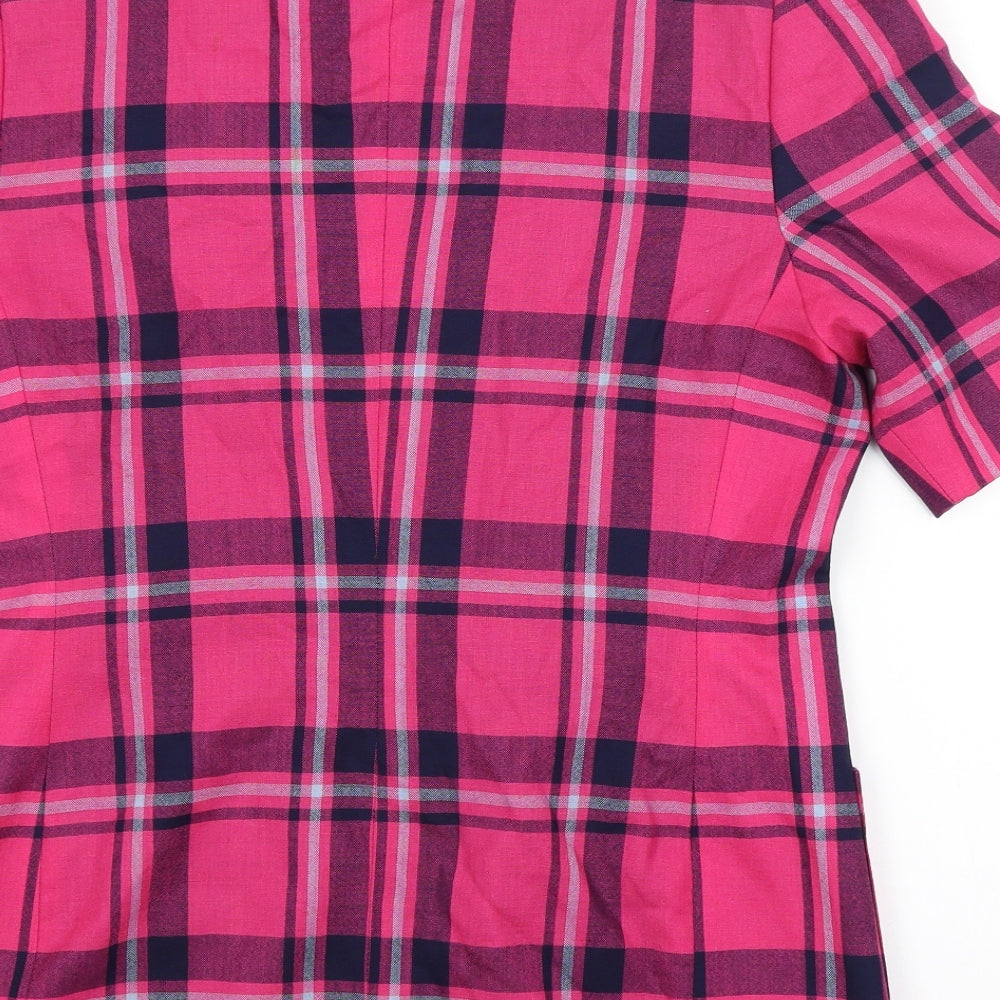 Preworn Womens Pink Check  Jacket