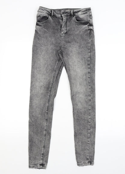 DENIM CO. Womens Grey   Skinny Jeans Size 10 L28 in