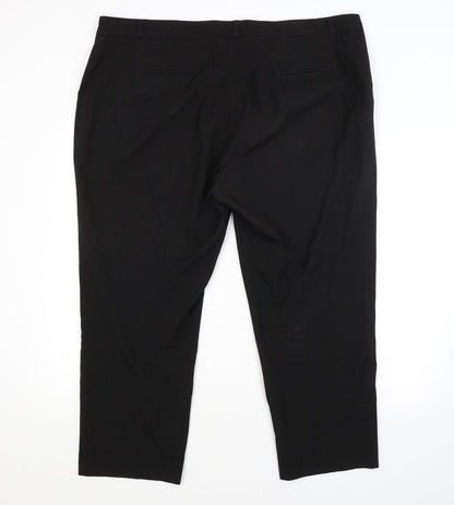 Incorporate Wear Womens Black   Trousers  Size 22 L26 in