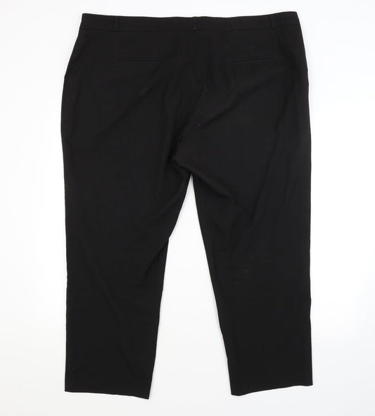 Incorporate Wear Womens Black   Trousers  Size 22 L26 in