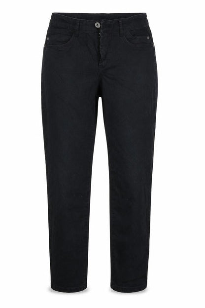 Womens UK Size 8 Yessica Regular Fit Chino Black Trousers