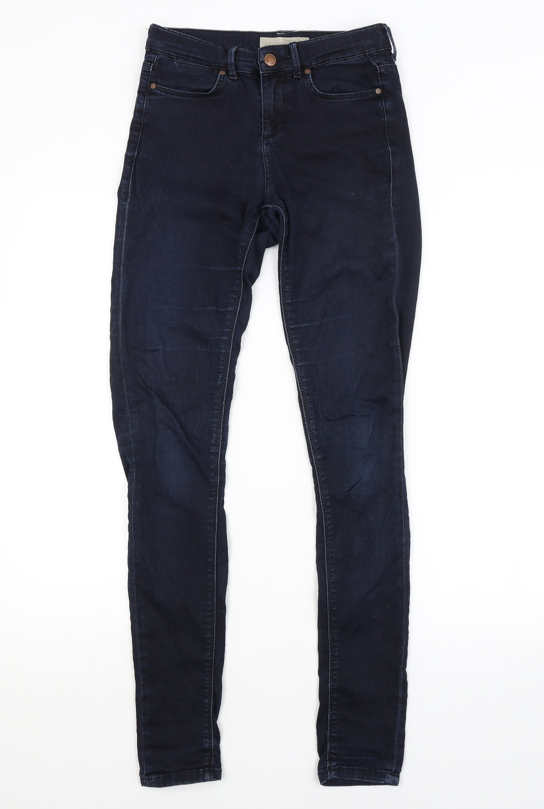 Topshop Womens Blue   Skinny Jeans Size 26 in L32 in