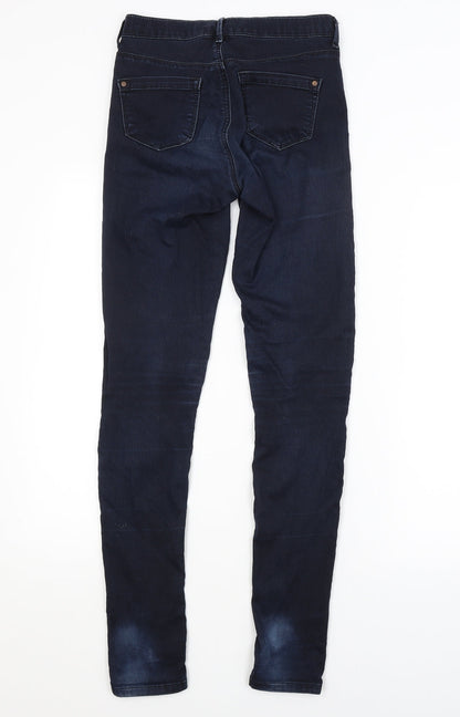 Topshop Womens Blue   Skinny Jeans Size 26 in L32 in