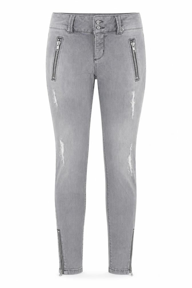 Womens Grey   Skinny Jeans Size 26 in L26 in