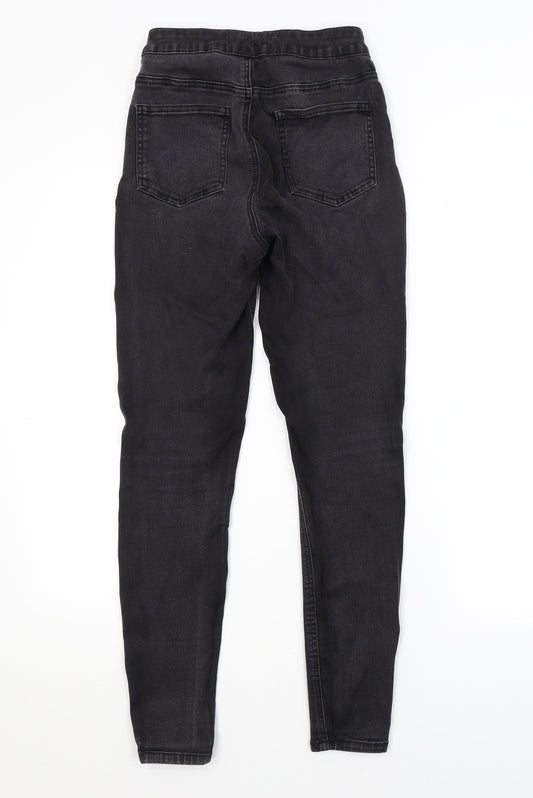 TU Womens Grey   Skinny Jeans Size 8 L27 in