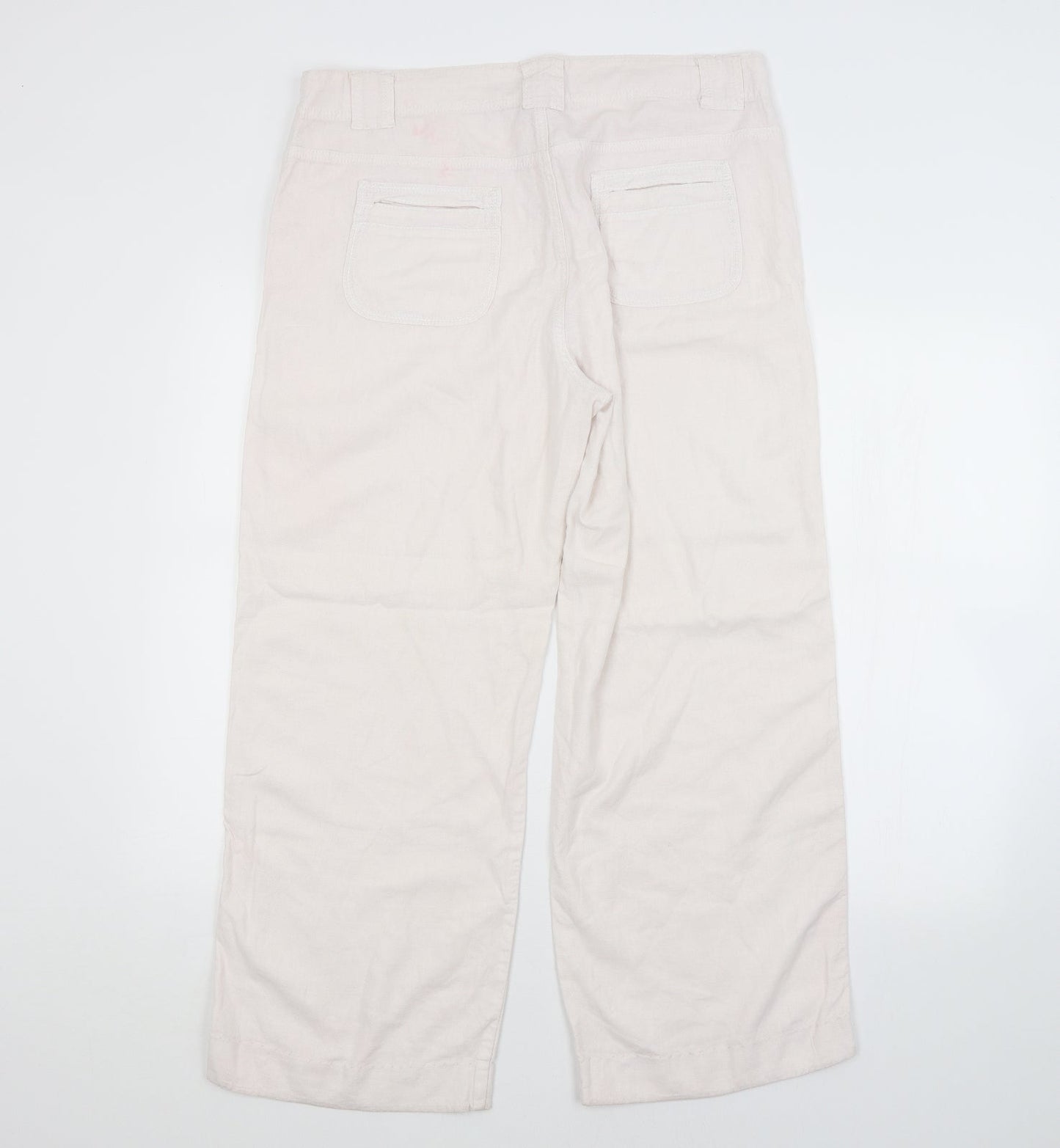 Womens UK Size  Preworn Regular Fit  Pink Trousers