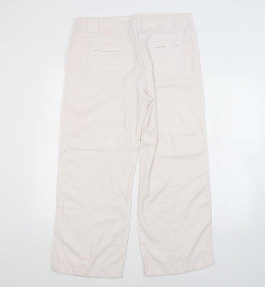 Womens UK Size  Preworn Regular Fit  Pink Trousers
