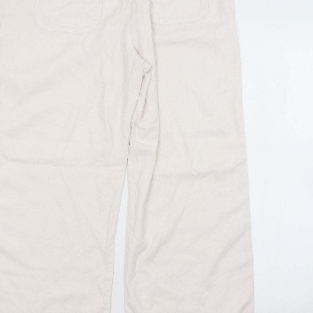 Womens UK Size  Preworn Regular Fit  Pink Trousers