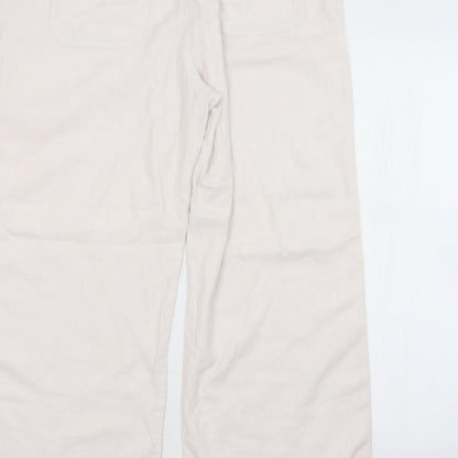 Womens UK Size  Preworn Regular Fit  Pink Trousers