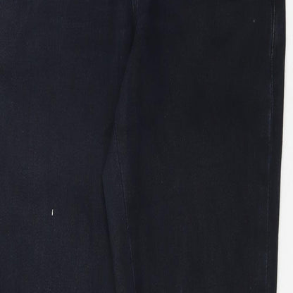 Topshop Womens Blue  Denim Skinny Jeans Size 28 L32 in