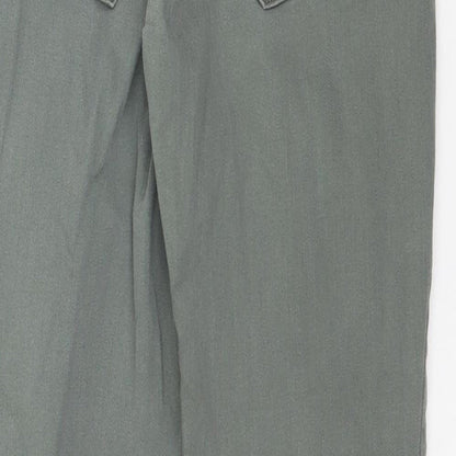 Denim & Co. Womens Green  Denim Skinny Jeans Size 8 L26 in