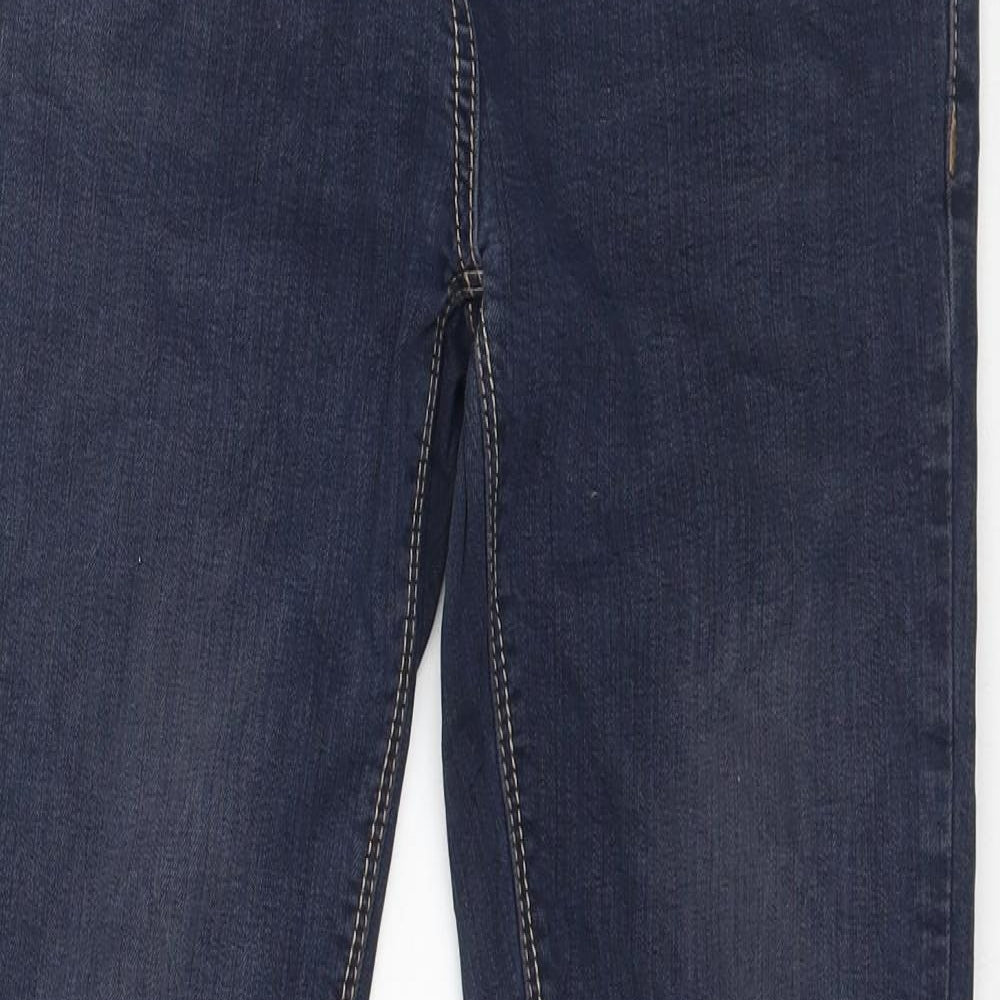 Here & There Womens Blue  Denim Skinny Jeans Size S L29 in