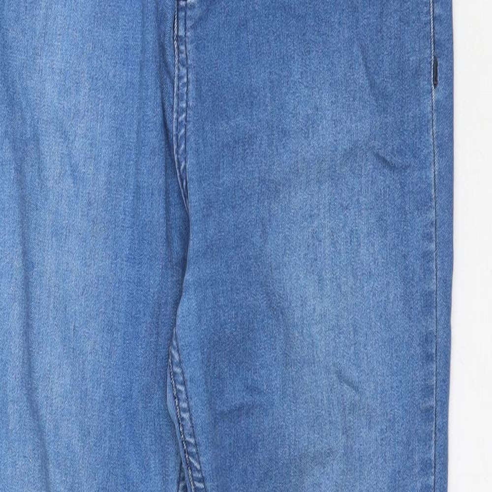 Select Womens Blue  Denim Skinny Jeans Size 12 L30 in