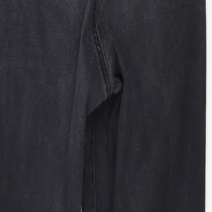 Denim Co. Womens Black  Denim Skinny Jeans Size 14 L26 in