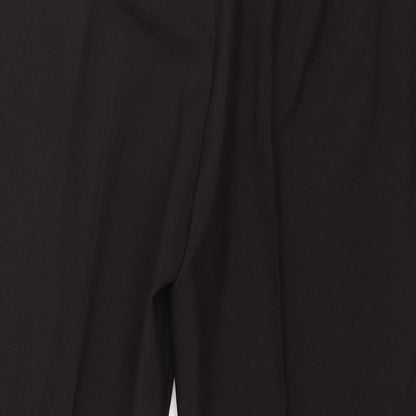 Womens UK Size 18 For Women Regular Fit  Brown Trousers