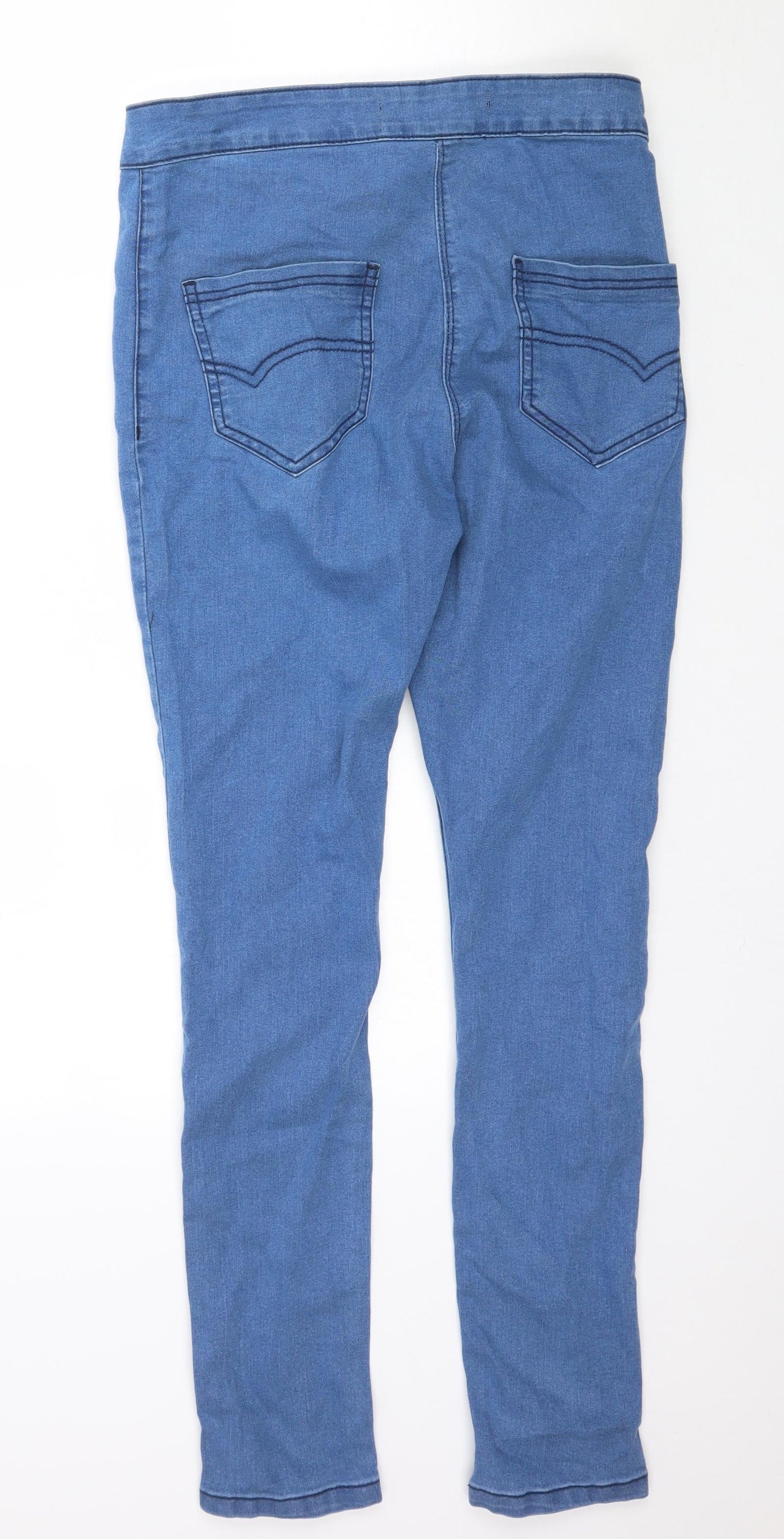 Impreshunz Womens Blue  Denim Skinny Jeans Size M L29 in