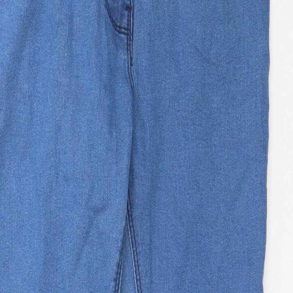 Impreshunz Womens Blue  Denim Skinny Jeans Size M L29 in