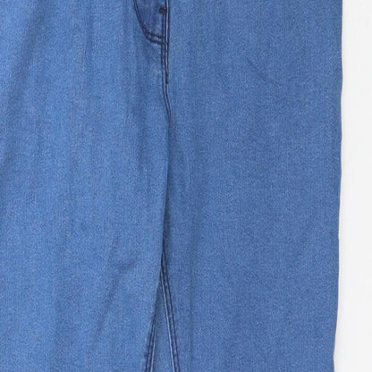 Impreshunz Womens Blue  Denim Skinny Jeans Size M L29 in