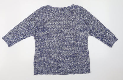 Womens UK Size L Preworn Multicoloured Pullover Jumper