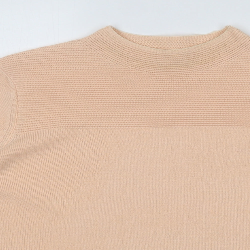 Womens UK Size 12 Classic Orange Pullover Jumper