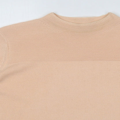 Womens UK Size 12 Classic Orange Pullover Jumper