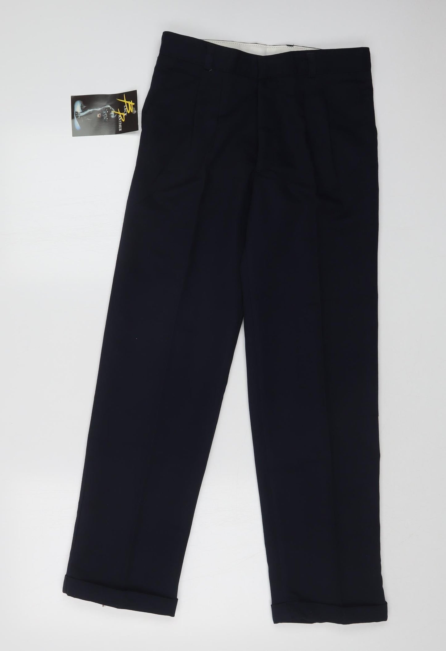 Black Panther Mens Blue   Dress Pants Trousers Size 27 L28 in
