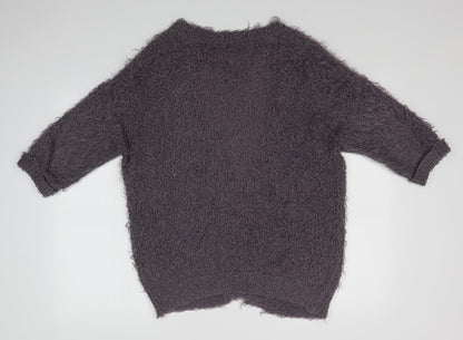 F&F Womens Purple   Cardigan Jumper Size 8