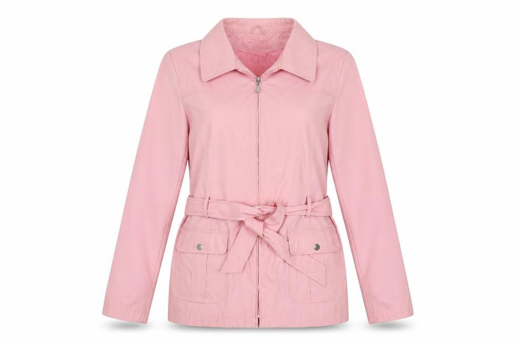 Giacca Womens Pink   Overcoat Coat Size XL