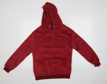 Womens UK Size  Preworn Red Pullover Jumper