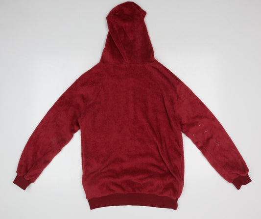 Womens UK Size  Preworn Red Pullover Jumper