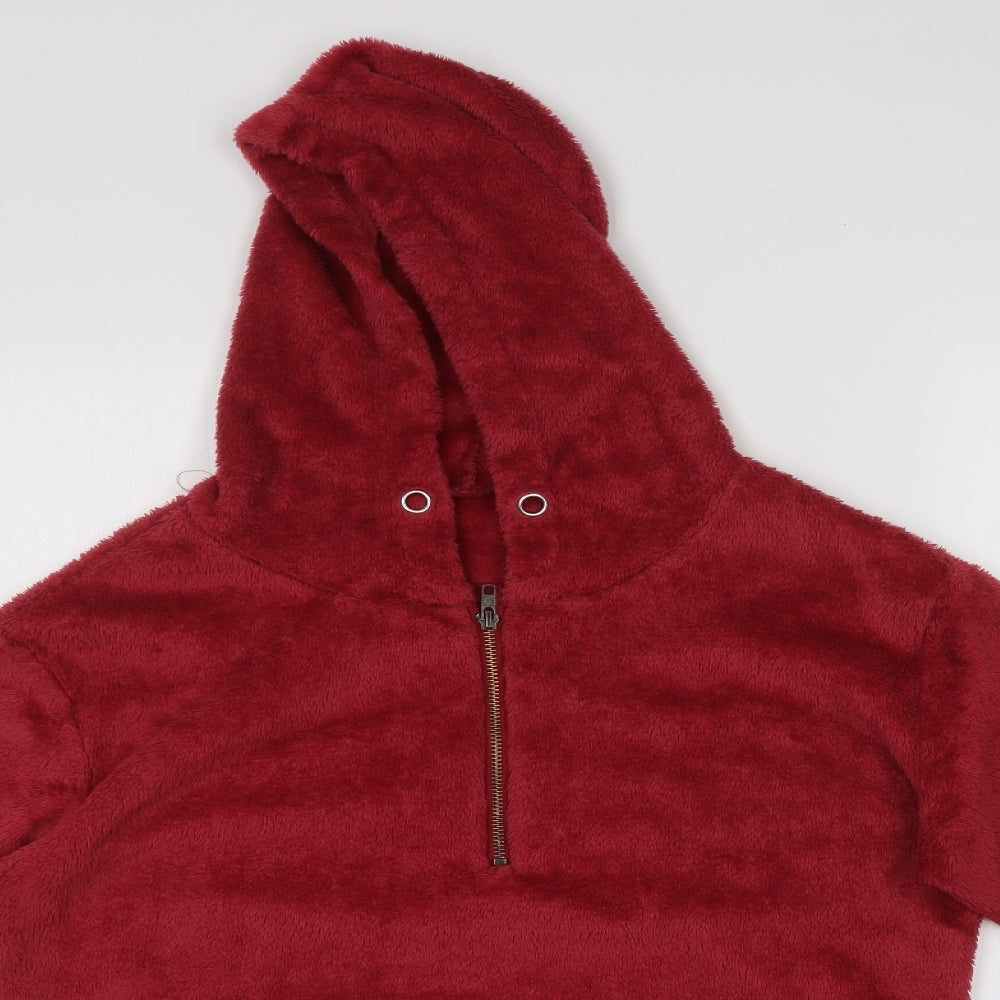 Womens UK Size  Preworn Red Pullover Jumper