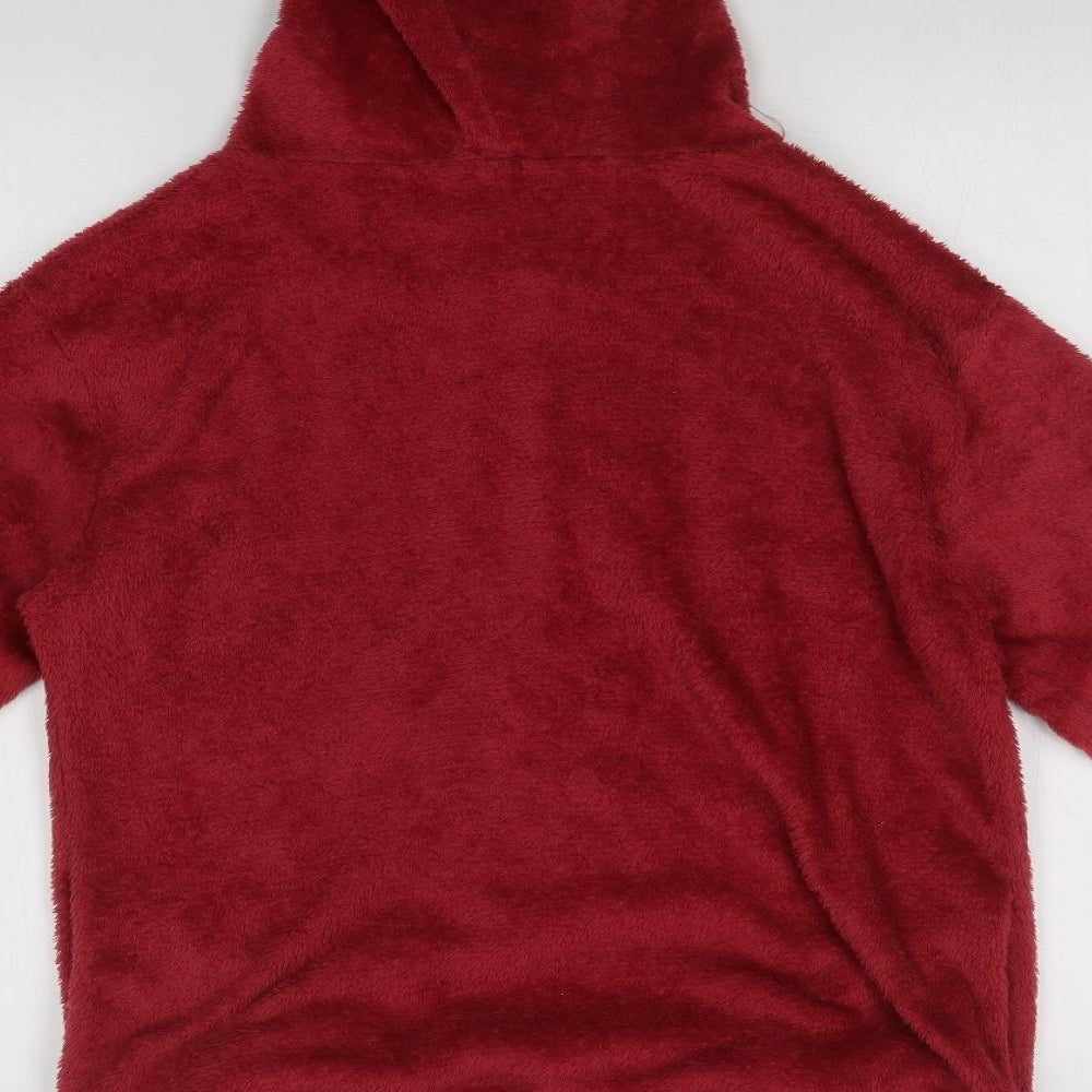 Womens UK Size  Preworn Red Pullover Jumper