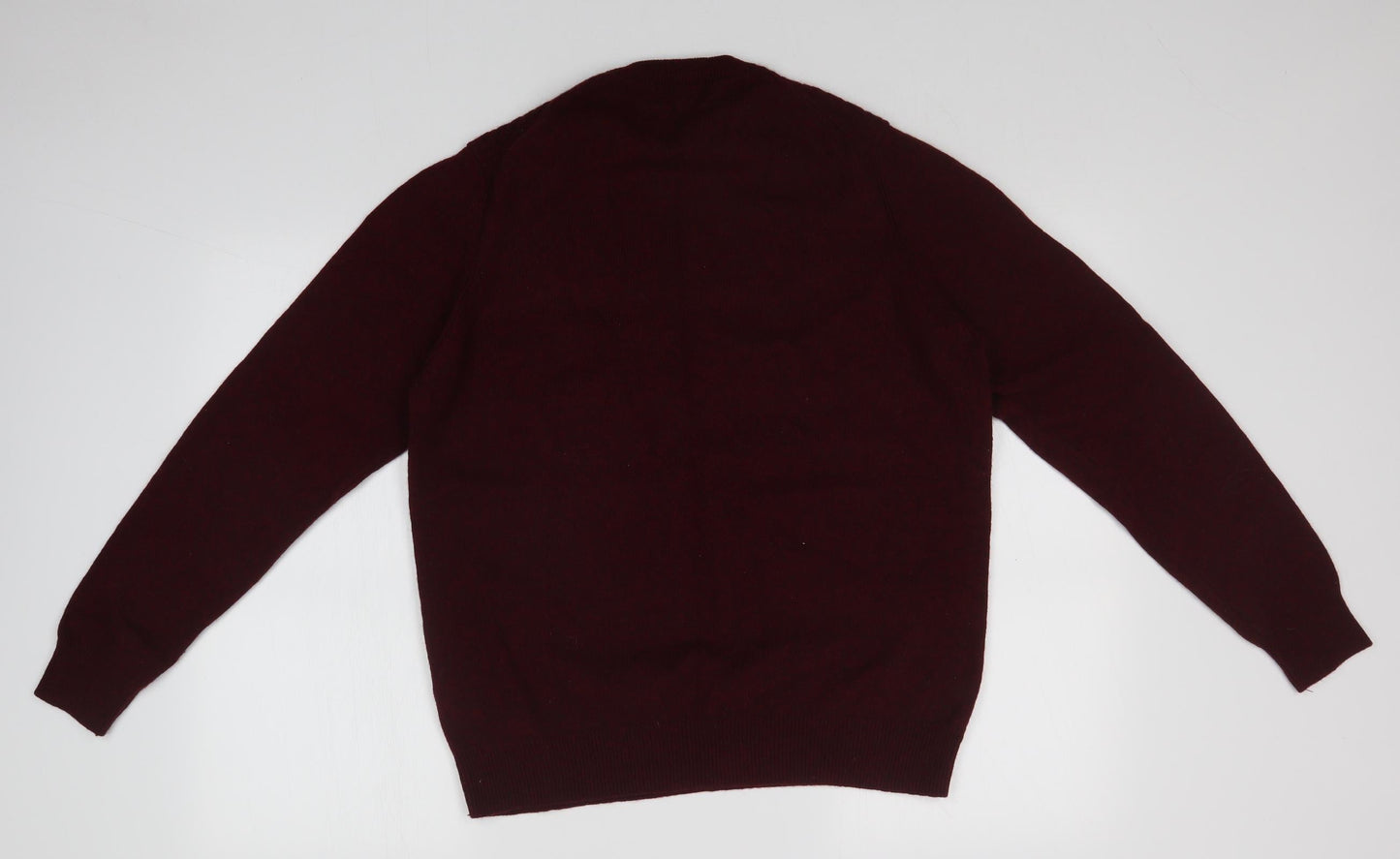 Mens UK Size L M&S Red Pullover Sweatshirt