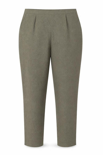 Womens UK Size 18 Classics Regular Fit Dress Pants Brown Trousers