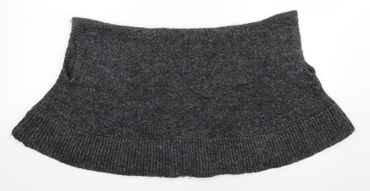 New Look Womens Grey   Cape Jumper Size 14