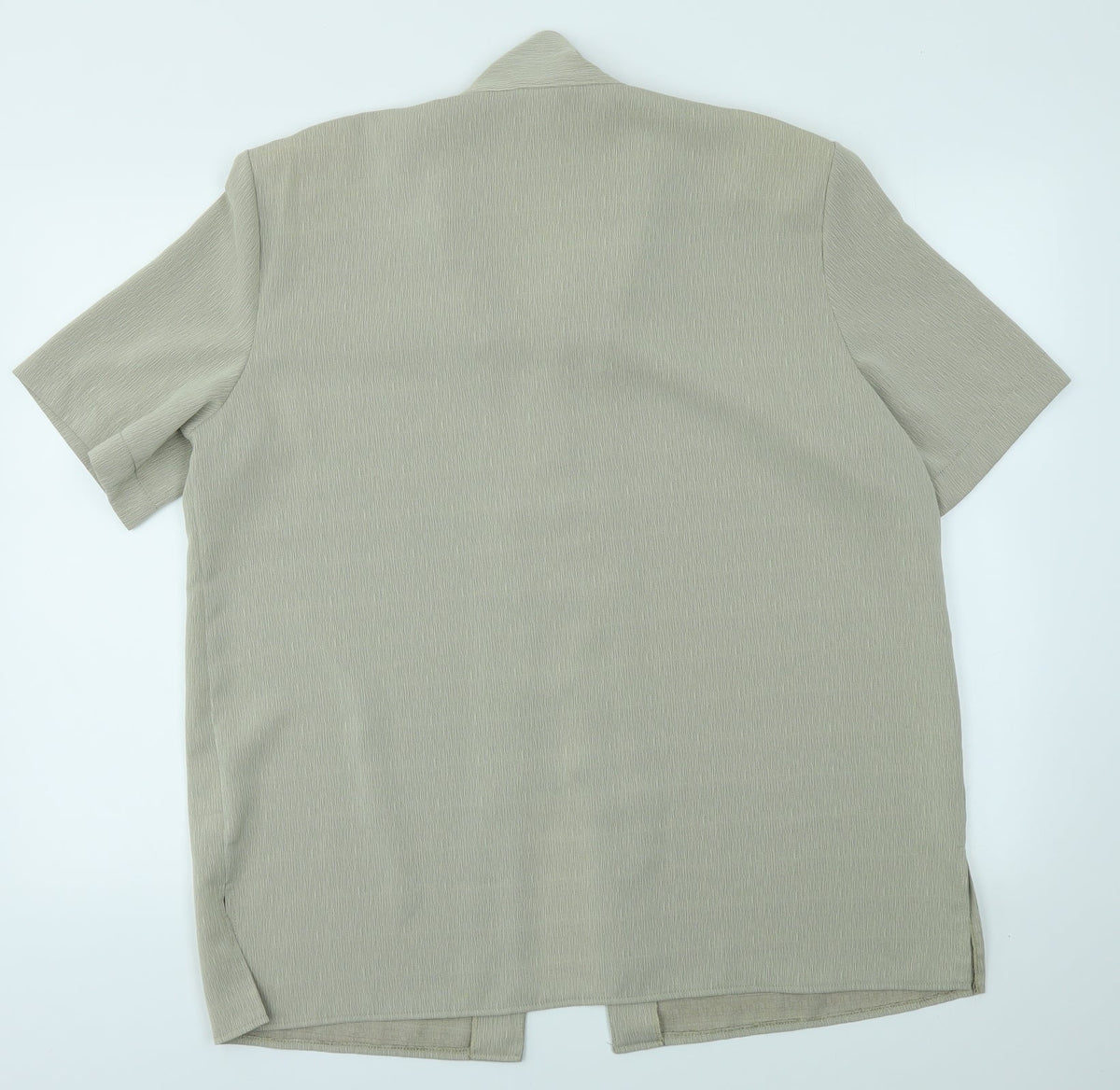 Sixth Sense Womens Beige   Basic Button-Up Size 20